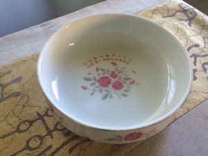 mom's soup plate
