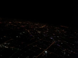北京的夜景