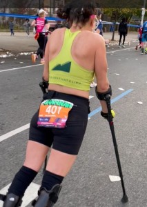 Disability women NYC Marathon