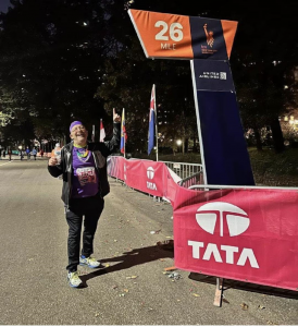 Last one who pass the final line of NYC marathon on 11052023