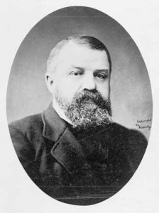 传道牧师 Dwight L. Moody。他的名言: “信仰使一切成为可能... 爱使一切变得容易。” (Faith makes all things possible... Love makes all things easy)